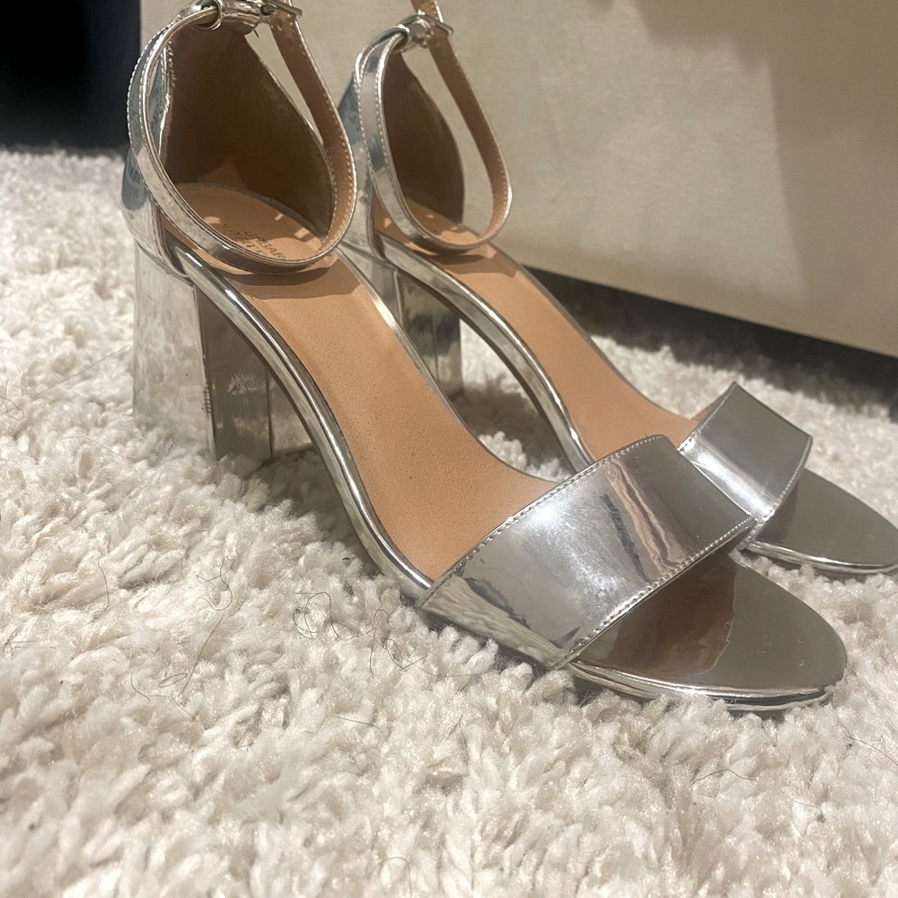 Silver URBAN OUTFITTERS Heels